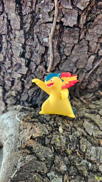 Super figurine Pokemon Nintendo finger puppet typhlosion