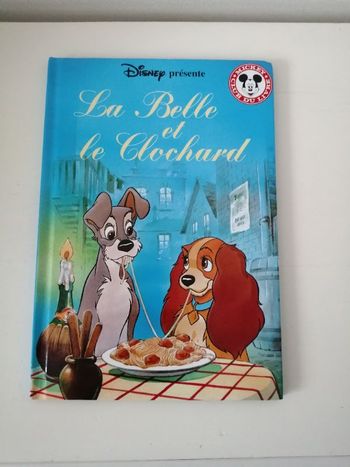 Livre Disney "LA belle et le clochard"