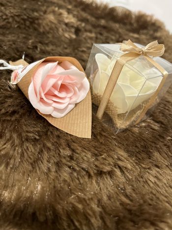 Rose de savon