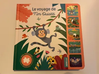 Livre Puzzle Tim Ouistiti