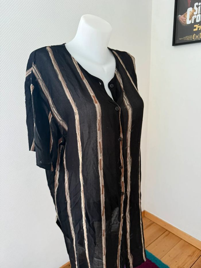 Robe de plage en très bon état taille XL Lauren Vidal - photo numéro 2