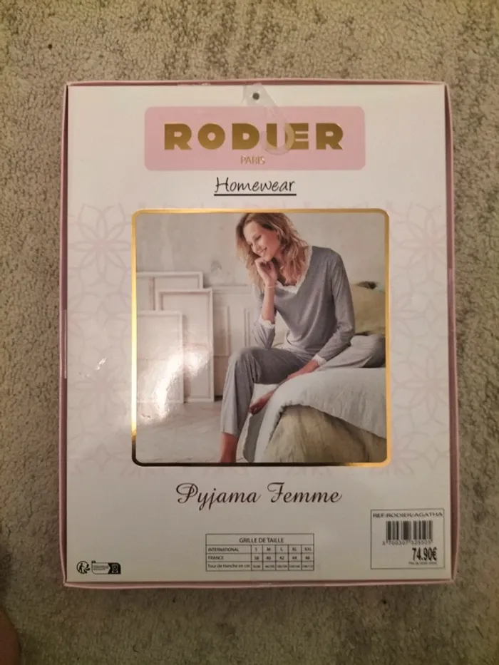 Pyjama femme Rodier - photo numéro 2