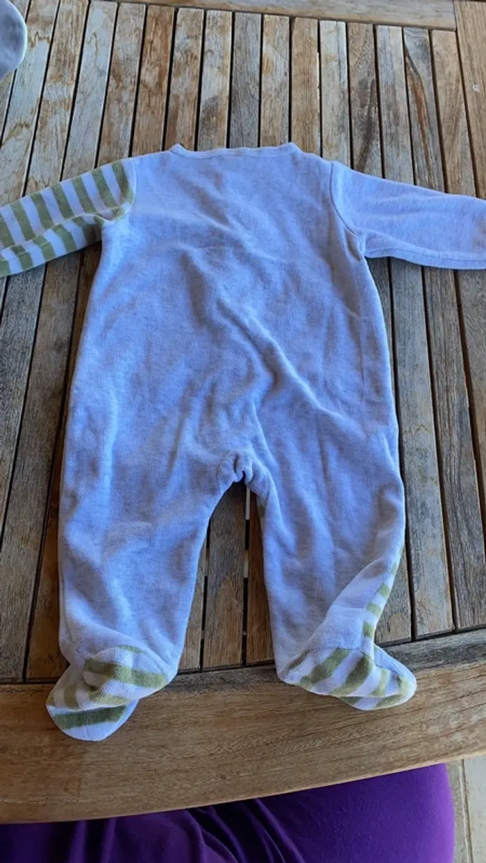 Pyjama Tex en velours - 3 mois - photo numéro 6