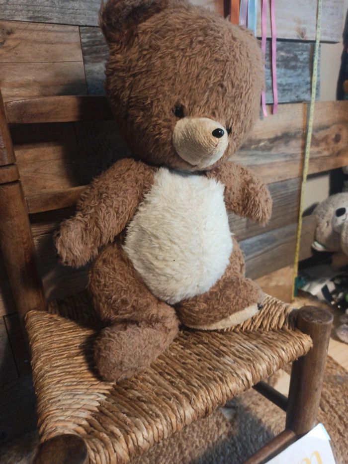 peluche ours boulgom vintage - photo numéro 3