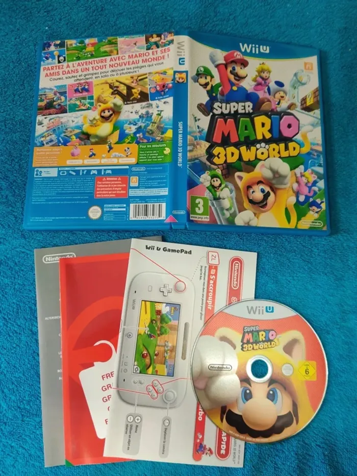 WiiU Super mario 3d world