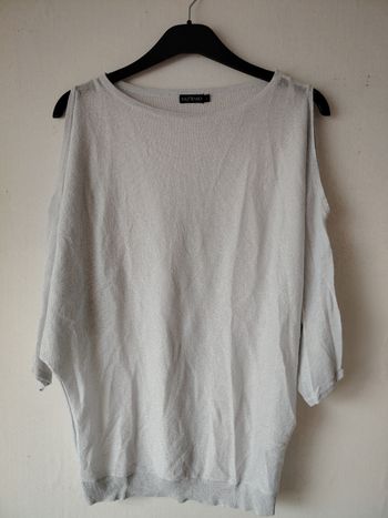 Pull argenté