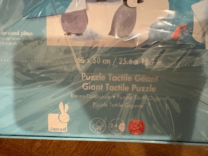 Puzzle tactile géant Janod - photo numéro 2