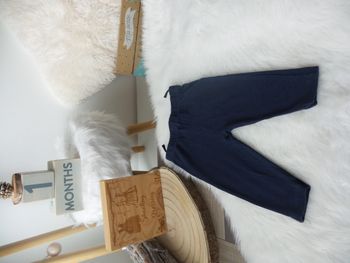 Jolie legging zeeman bleu marine elastique mixte bébé fille bébé garcon 56cm