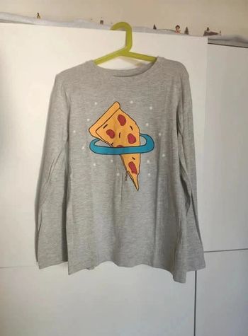 Primark t-shirt fille 9 10 ans pizza