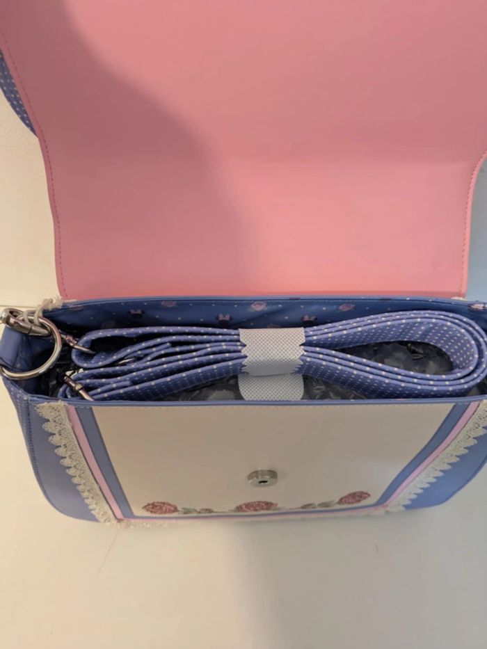Sac bandoulière Loungefly - Minnie "Floral and Lace Ears - photo numéro 8