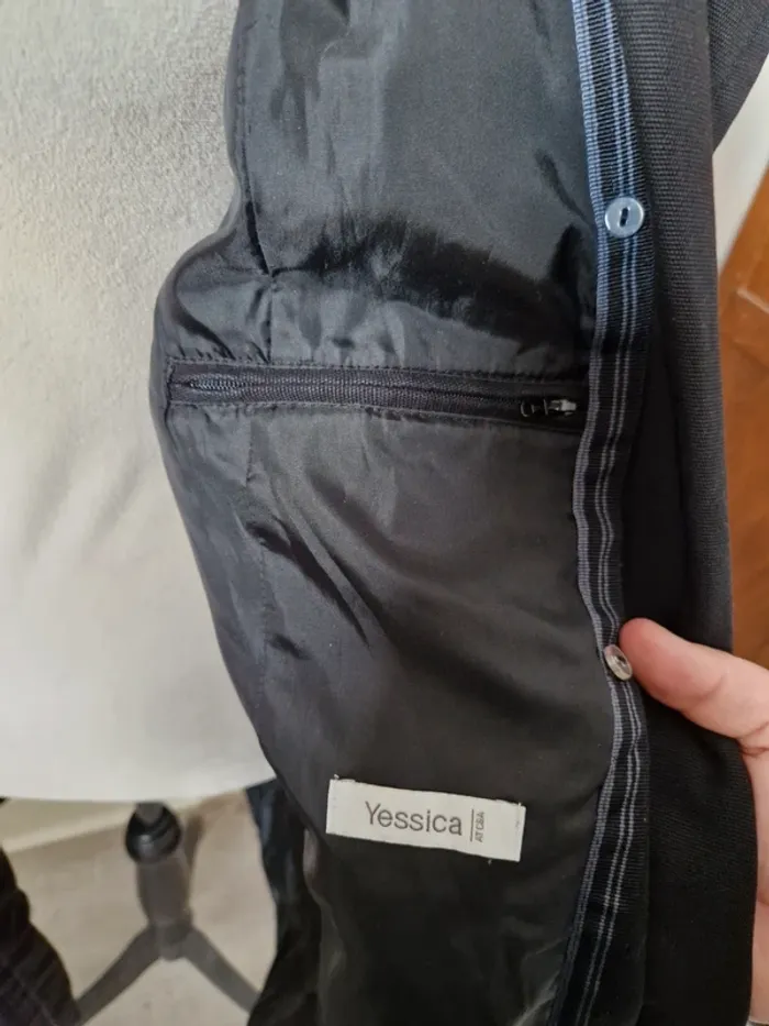 Manteau trench noir femme c&a taille 48 - photo numéro 7