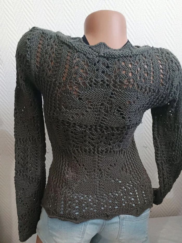 Pull femme taille 1 S cache cache - photo numéro 2