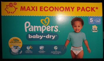 Pampers baby dry T5 94 couches