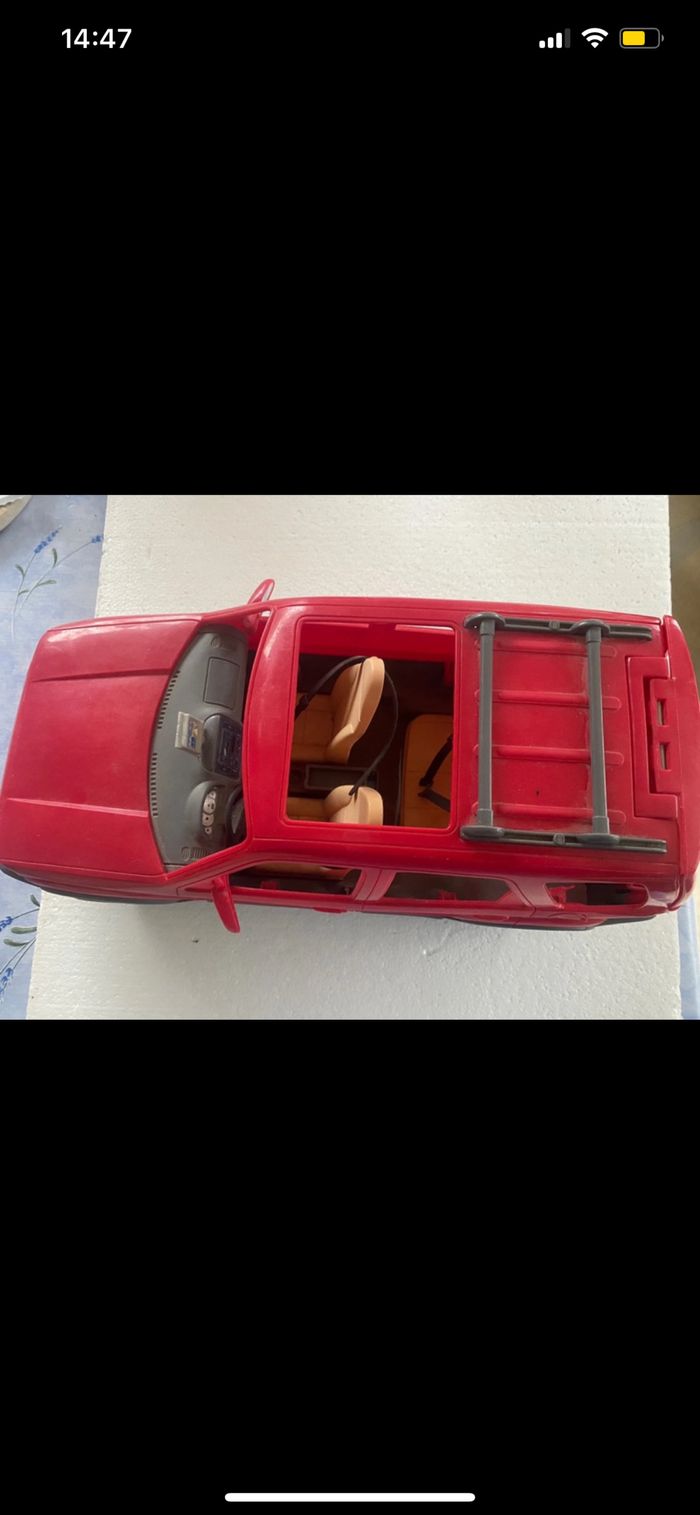 Barbie - Voiture Barbie rouge - photo numéro 4