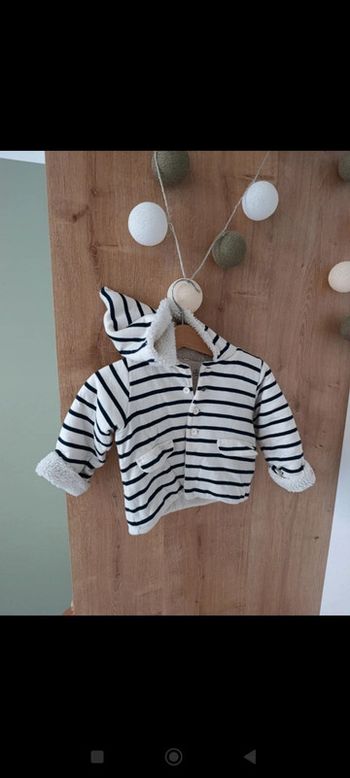 Veste 12 mois petit bateau