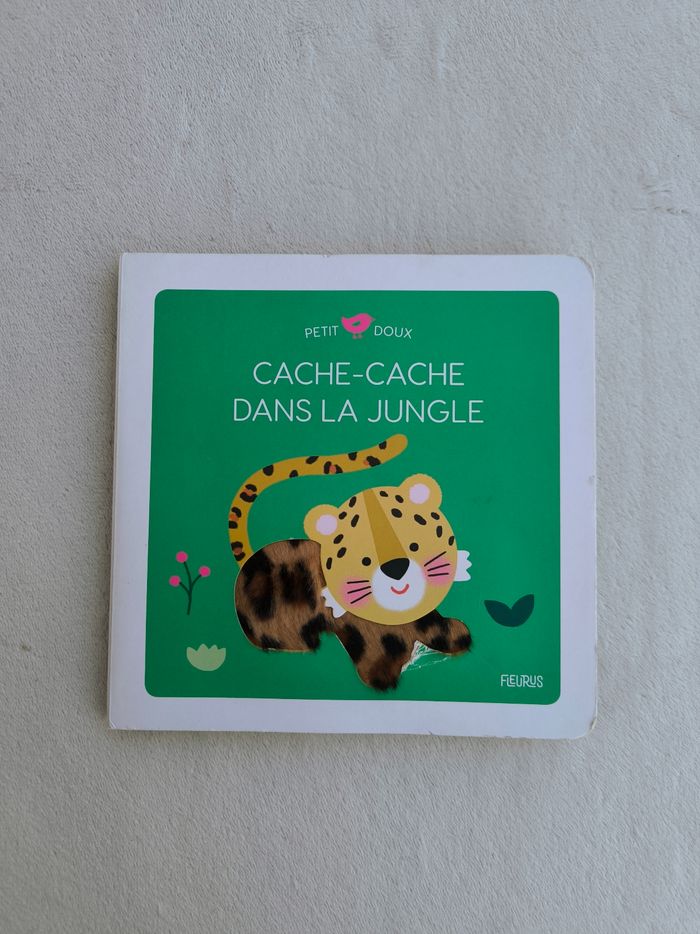 Livre Cache-cache dans la jungle Fleurus - photo numéro 2