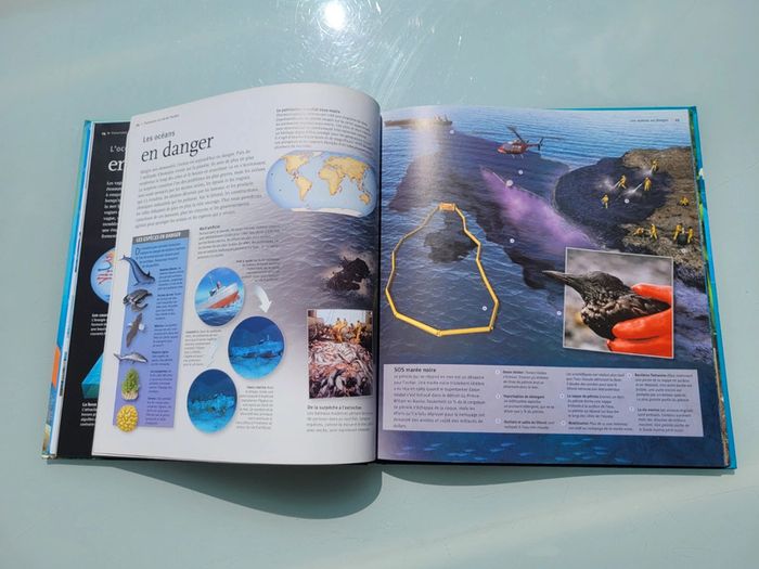 Livre Les Océans 🌊 à la loupe, éditions Larousse - photo numéro 8