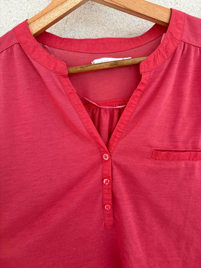 Blouse rose saumon - photo numéro 3