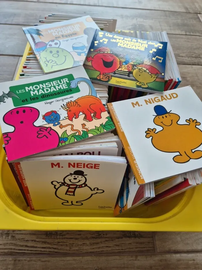 Livres Monsieur Madame - 1,20€ l'unité