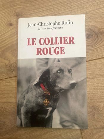 Le collier rouge JC Rufin