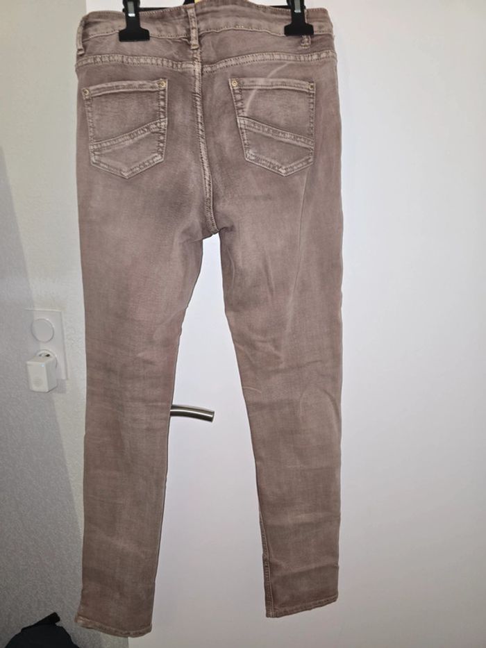 Pantalon effet jeans sans marque - photo numéro 2