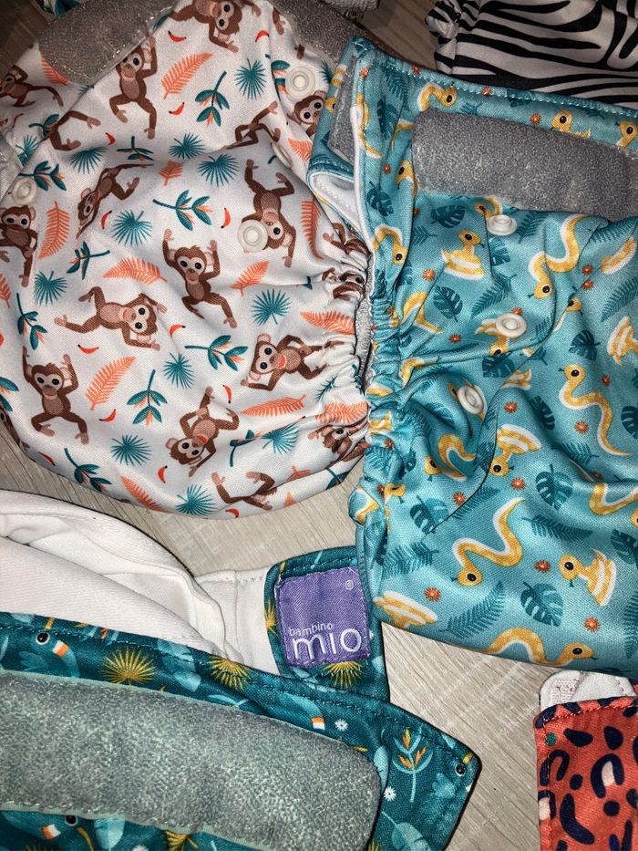 12 couches lavables bambino mio - photo numéro 2