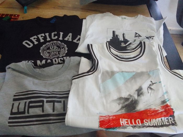Lot de 8 tee shirt - photo numéro 2