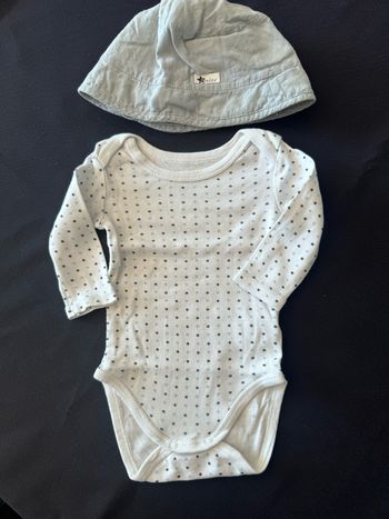 Body & chapeau 3 mois