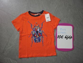 tee shirt DPAM taille 8 ans
