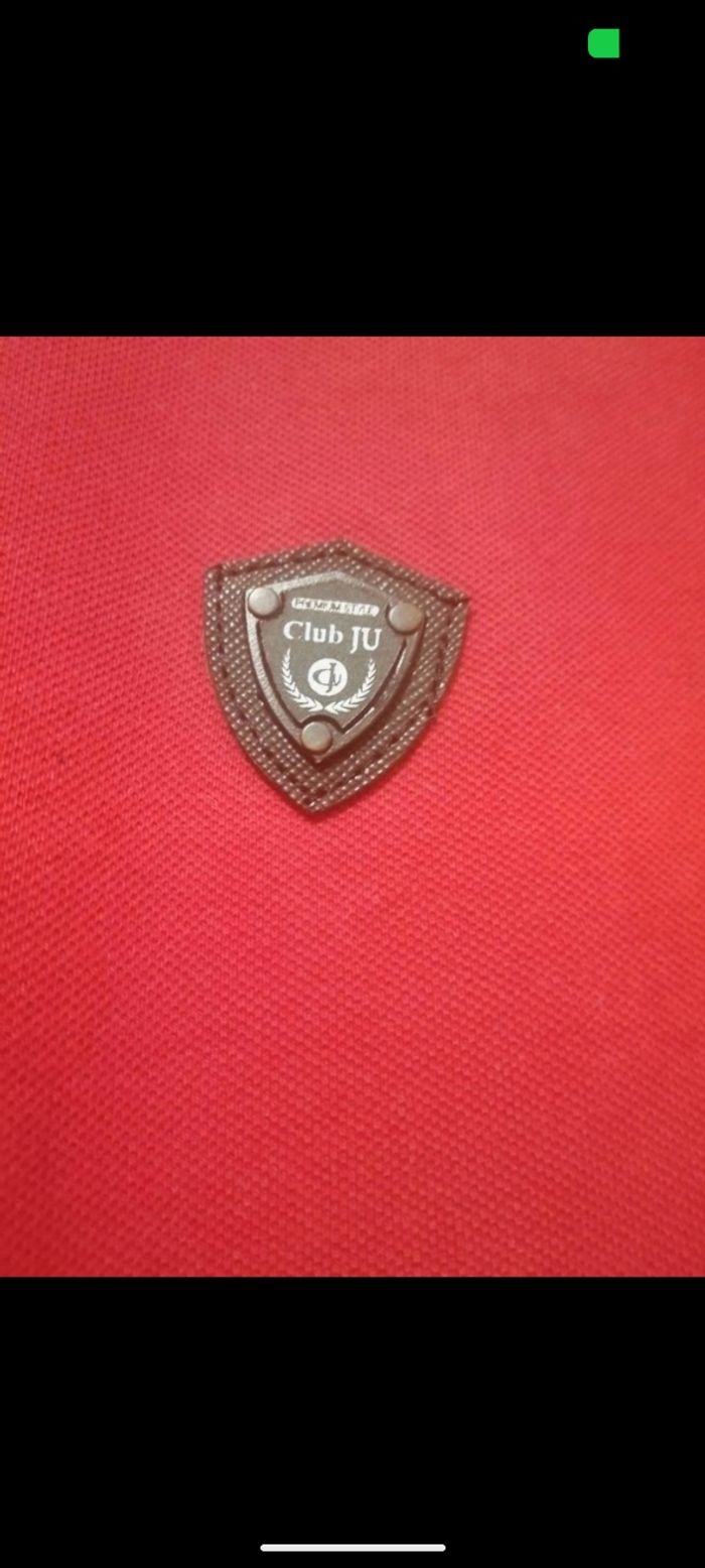 Polo Armand Thiery rouge et noir. Taille S - photo numéro 8