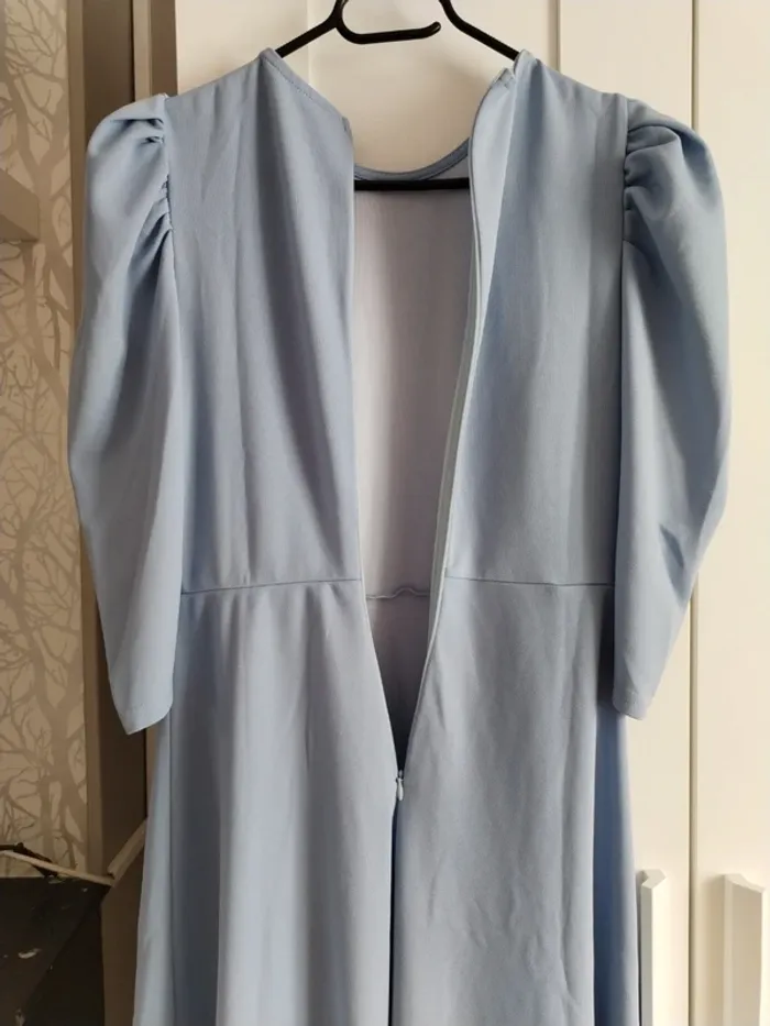 Robe longue bleue - photo numéro 3