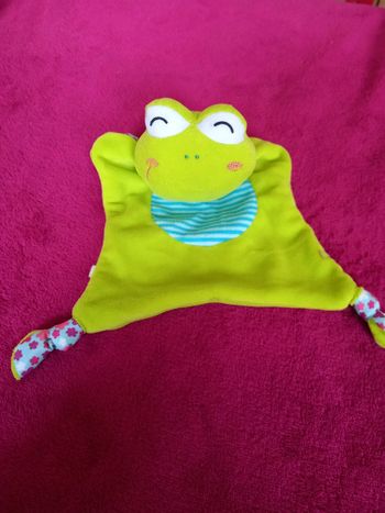 Doudou hochet Grenouille
