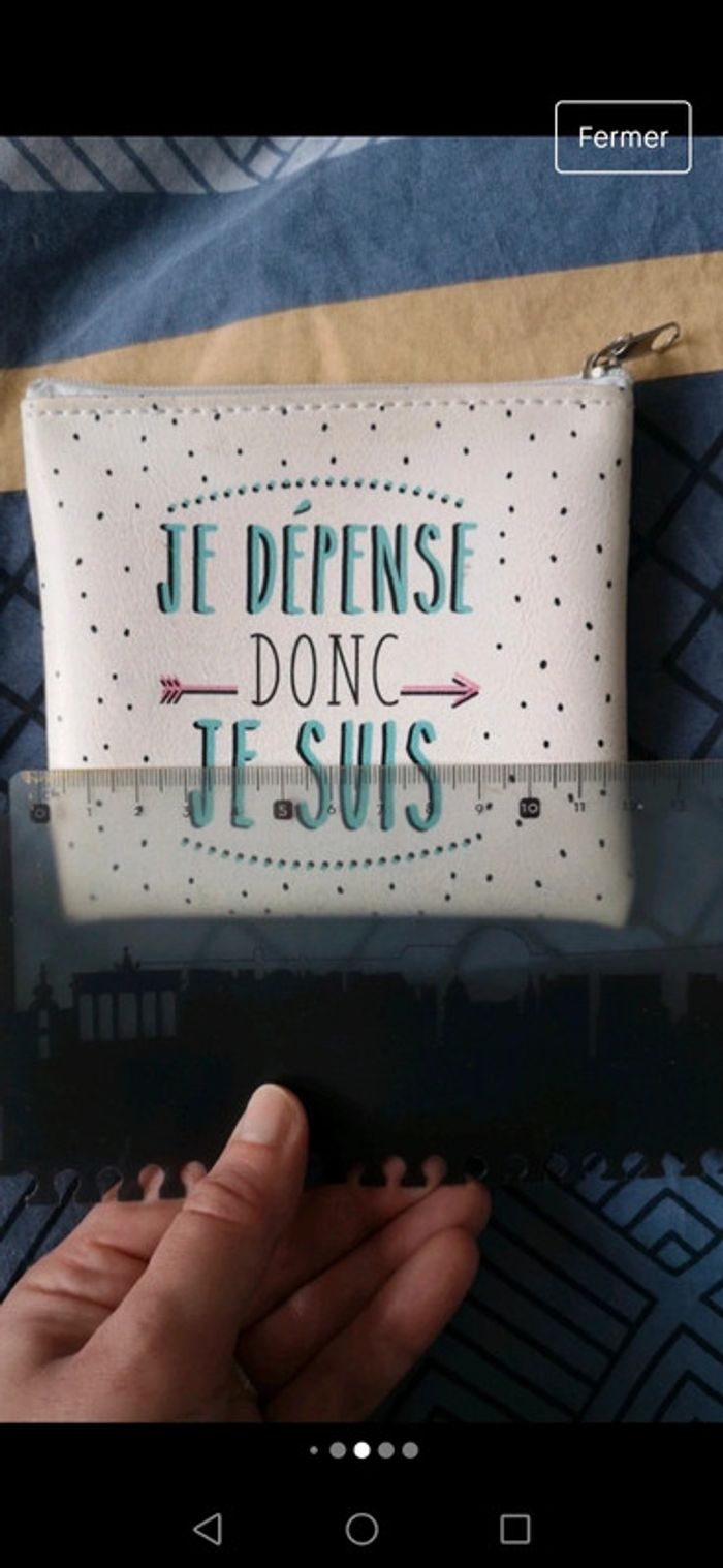 Porté monnaie je dépense donc je suis - photo numéro 3