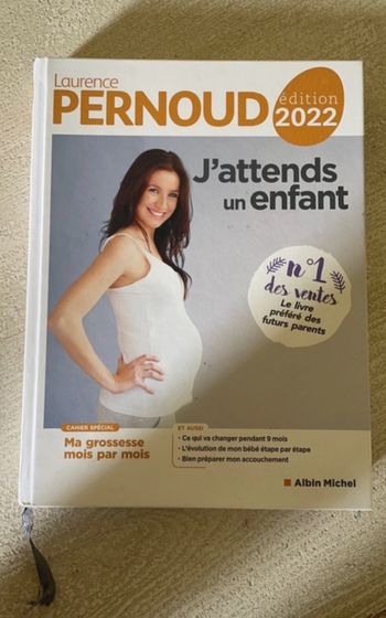 Laurence Pernoud j’attends un enfant 2022