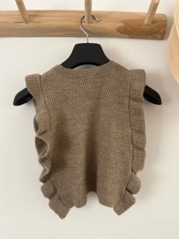 Pull sans manche