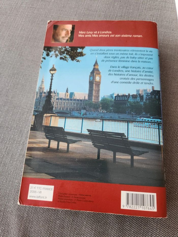 En lot ou à l'unité : Livre Mes amis Mes amours - Marc Levy - photo numéro 2