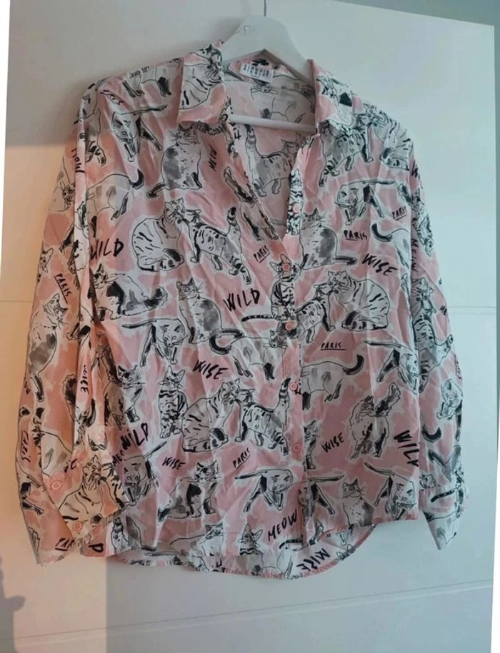 Chemise chat Claudie Pierlot