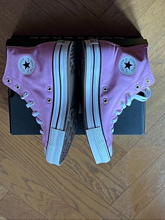 Converse rose taille 39 - photo numéro 4