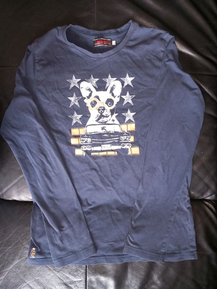 Tee-shirt manches longues catimini 14 ans - photo numéro 2