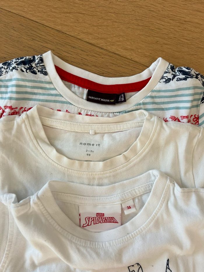 Lot de 3 tee shirt manches courtes garçon - photo numéro 2