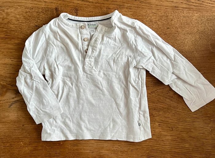 Teeshirt blanc Kiabi 18mois