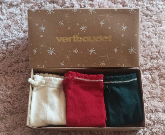 Coffret chaussettes filles - Vertbaudet - NEUVES
