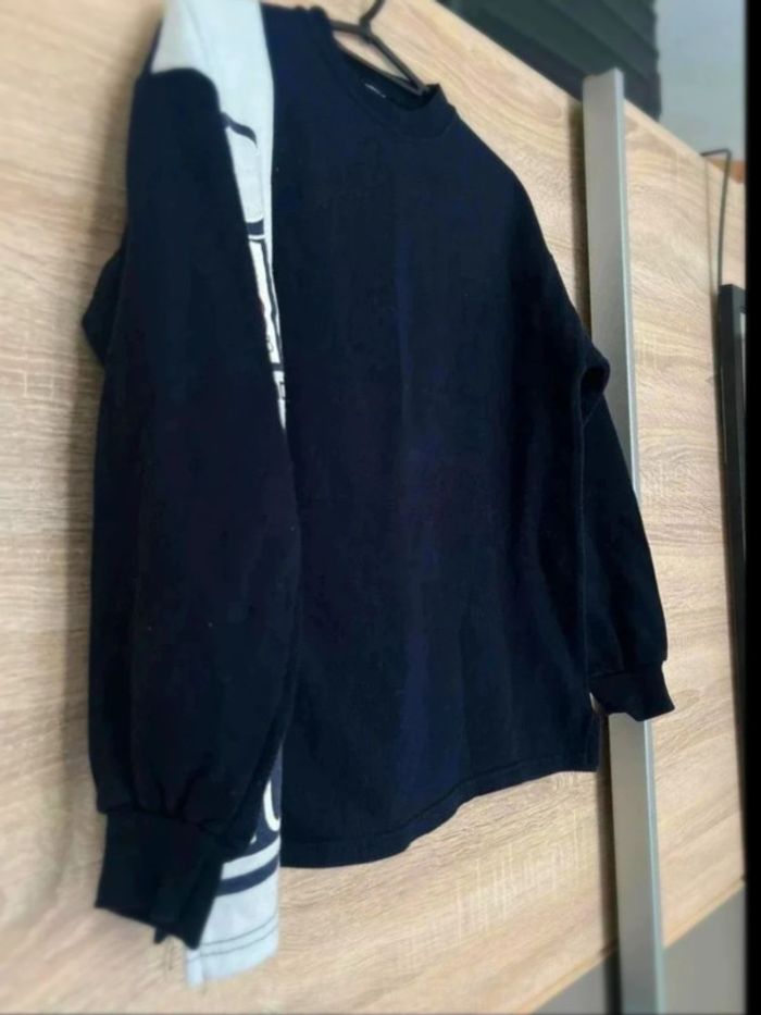 Pull vintage bleu - photo numéro 3