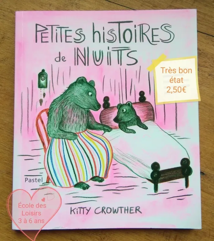 Livre École des Loisirs 3 à 6 ans