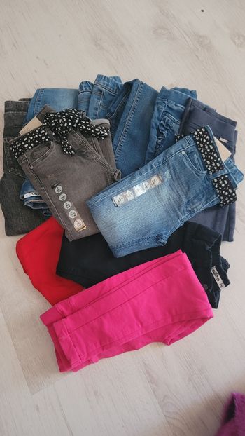 Lot jeans fille