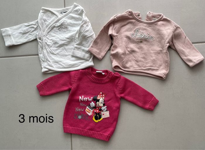 Pull taille 3 mois