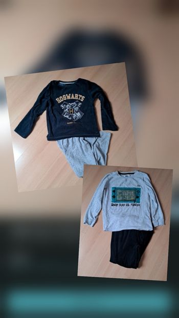 Lot de 2 pyjamas - 8 ans