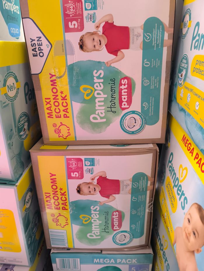 Pampers harmonie taille 5 2 cartons