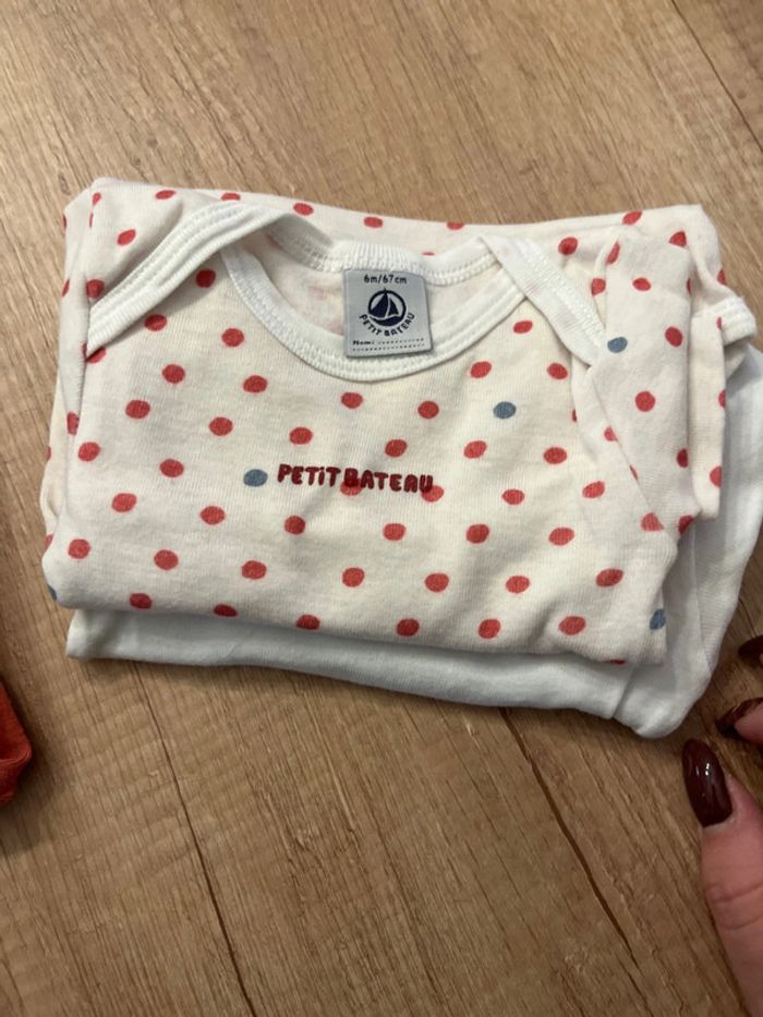 Lot 3 bodys manches longues - photo numéro 2