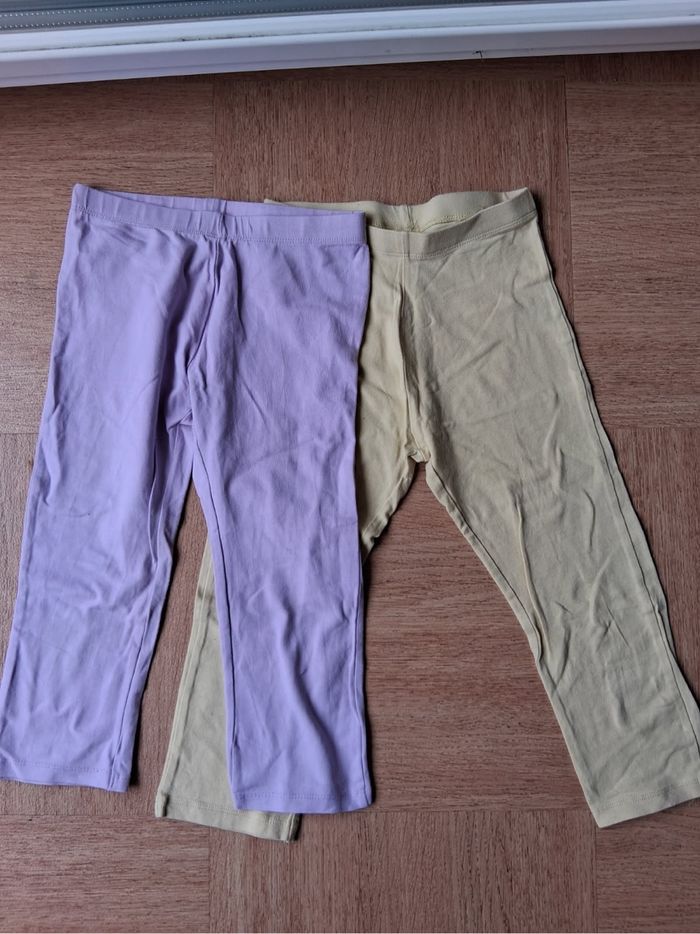 Lot 2 pantacourt legging